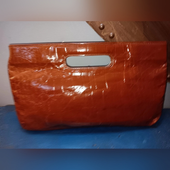 Due Fratelli Vintage 80s leather bag - Picture 2 of 3